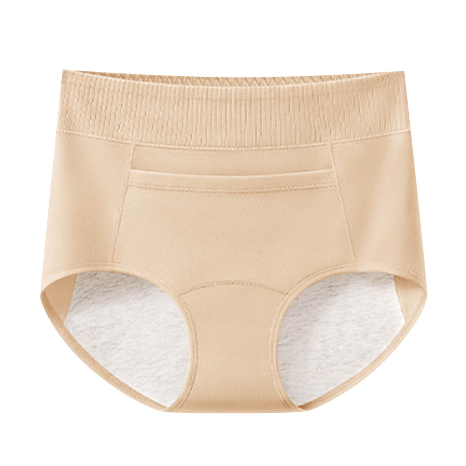 thumbnail image 4 of Ropa interior femenina a prueba de fugas: algodón, refuerzo en la entrepierna, resistente a los olores, para uso diario/menstrual, tallas M/XXL., 4 of 4